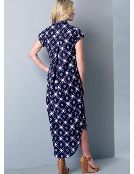 Patrón de blusa, túnica, vestidos y cinturón - McCall's 7387