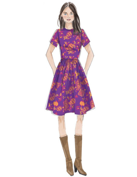 Patrón de vestido - Vogue 9197