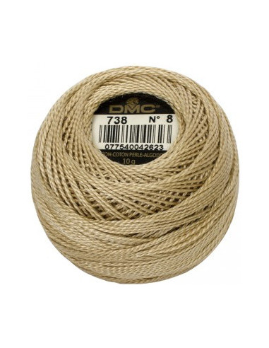 Bola de algodón perlé DMC n° 8
