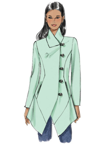 Patrón de chaqueta - Vogue 9212