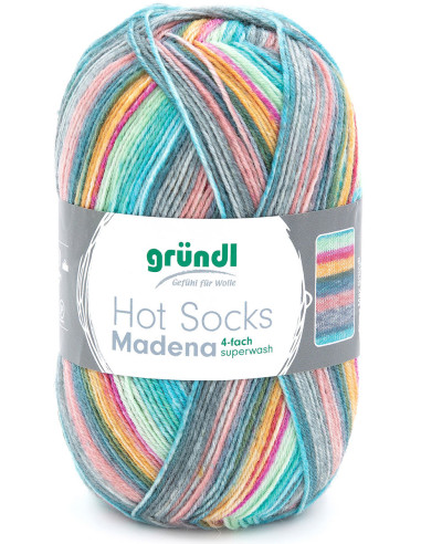 Laine à chaussettes Hot Socks Madena Gründl
