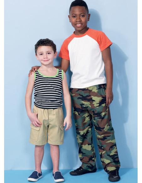 Patrón de blusas, shorts y pantalones - McCall's 7379