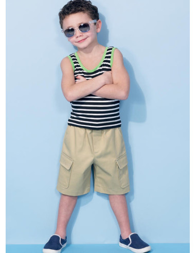 Patrón de blusas, shorts y pantalones - McCall's 7379