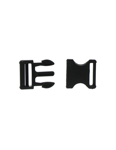 Bucle banana 16 mm - Negro