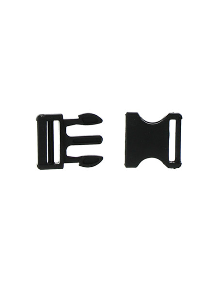 Bucle banana 16 mm - Negro