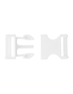 Bucle banana 30 mm - Blanco 2