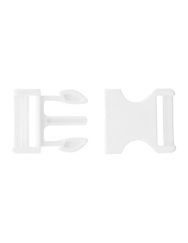 Bucle banana 30 mm - Blanco