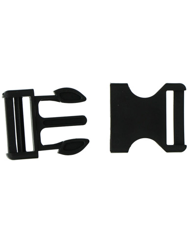 Bucle banana 30 mm - Negro