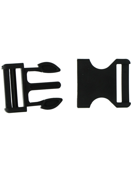 Bucle banana 30 mm - Negro