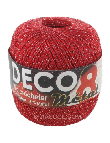 Algodón déco 8 lurex