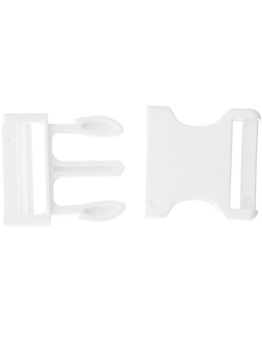 Bucle banana 40 mm - Blanco
