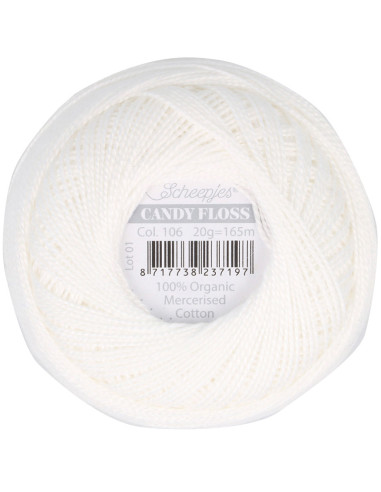 Ovillo de algodón perlé Scheepjes Candy Floss