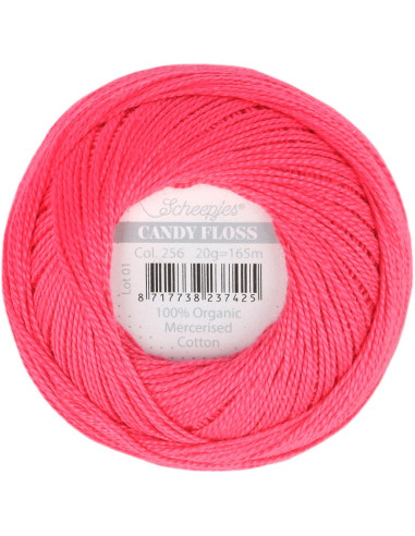 Ovillo de algodón perlé Scheepjes Candy Floss
