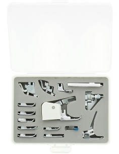 Caja de 15 prensatelas para máquinas de coser 2