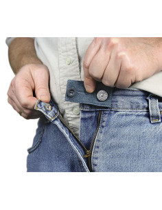 Botones de extensión de plástico Easy Fit para jeans
