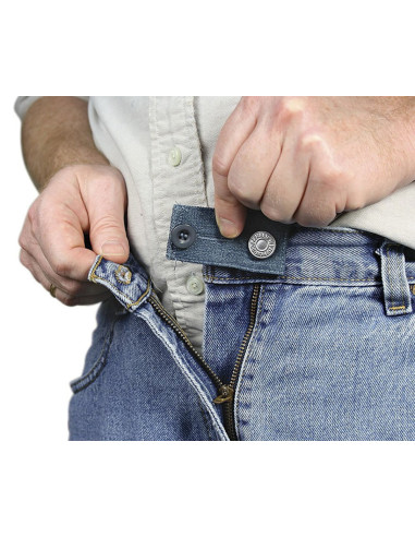 Botones de extensión de plástico Easy Fit para jeans
