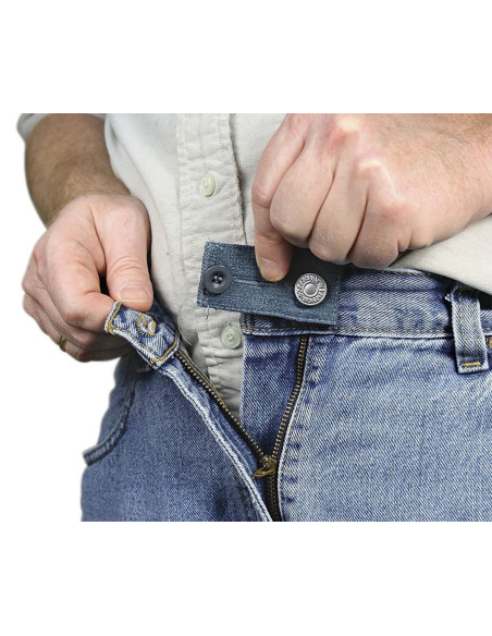 Botones de extensión de plástico Easy Fit para jeans