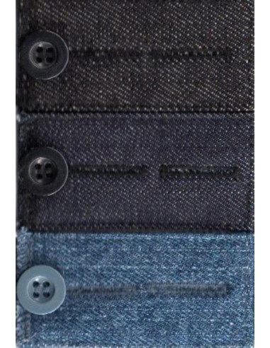 Botones de extensión de plástico Easy Fit para jeans