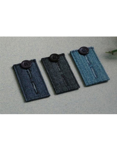 Botones de extensión de plástico Easy Fit para jeans