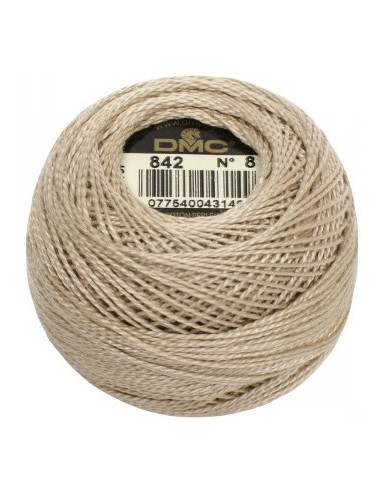 Bola de algodón perlé DMC n° 8