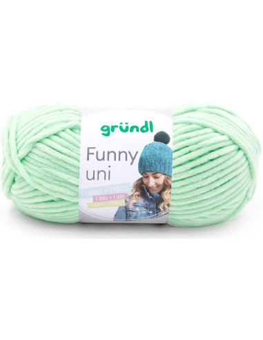 Fil chenille Funny uni Gründl
