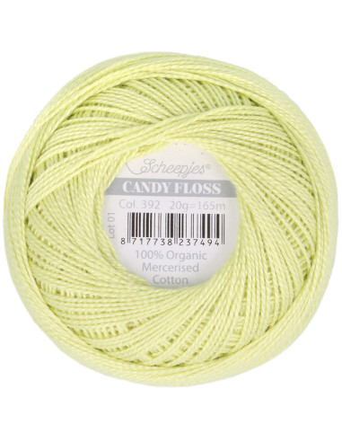 Ovillo de algodón perlé Scheepjes Candy Floss