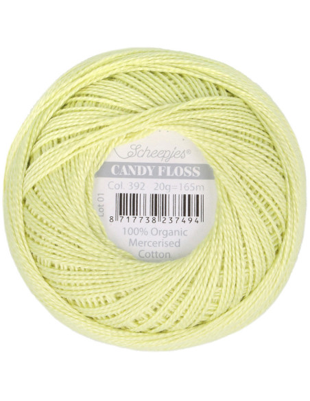 Ovillo de algodón perlé Scheepjes Candy Floss