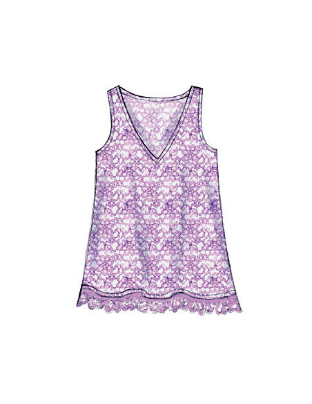Patrón de blusas y túnicas - McCall's 6960