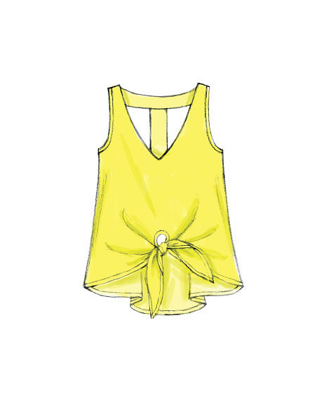 Patrón de blusas y túnicas - McCall's 6960