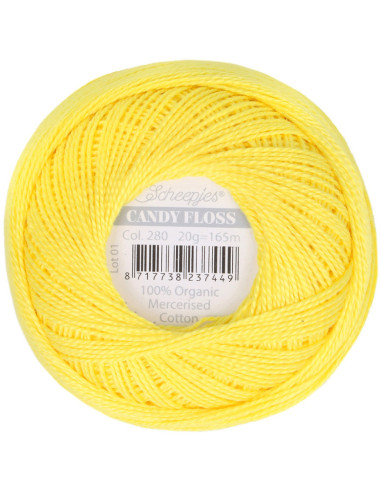 Ovillo de algodón perlé Scheepjes Candy Floss