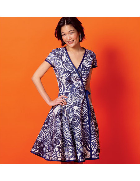Patrón de vestidos y cinturón - McCall's 6959