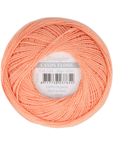 Ovillo de algodón perlé Scheepjes Candy Floss
