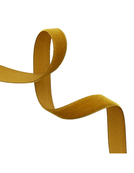 Cinta de terciopelo - Dorado cobrizo
