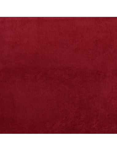 Tejido de pana de mil rayas - Rojo
