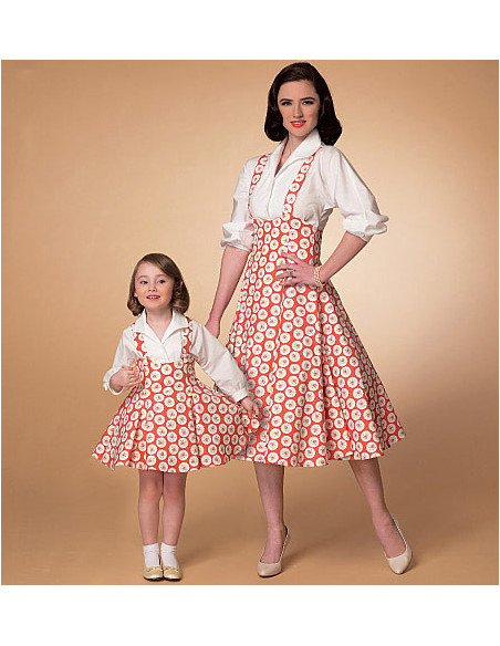 Patrón de blusa y sobrepelliz - McCall's 7184