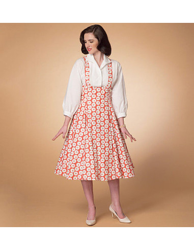 Patrón de blusa y sobrepelliz - McCall's 7184