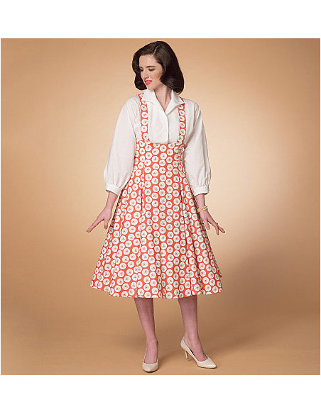 Patrón de blusa y sobrepelliz - McCall's 7184