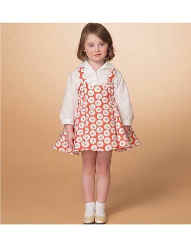 Patrón de blusa y sobrepelliz - McCall's 7184