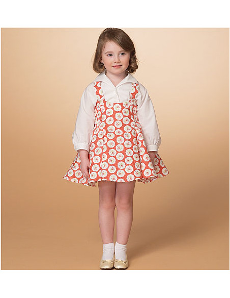 Patrón de blusa y sobrepelliz - McCall's 7184