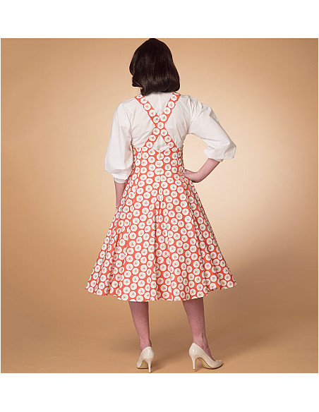 Patrón de blusa y sobrepelliz - McCall's 7184