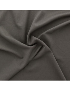 Tejido gabardina elástica - Topo
