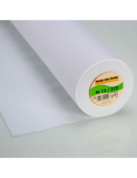 Vlieseline M12 Blanco - Entretela para coser de peso medio