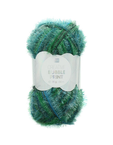 Fil à crocheter Creative Bubble Print chiné