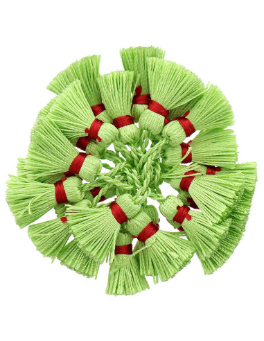 Mini pompones de rayón