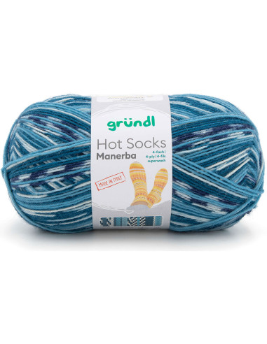 Laine à chaussettes Hot Socks Manerba Gründl