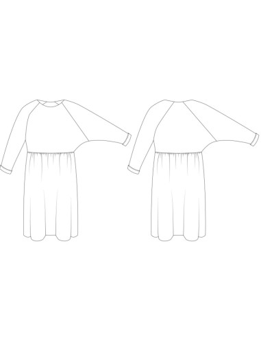 Patrón de vestido Cassiopée - I am patterns