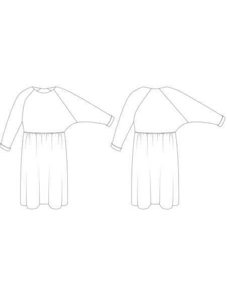 Patrón de vestido Cassiopée - I am patterns