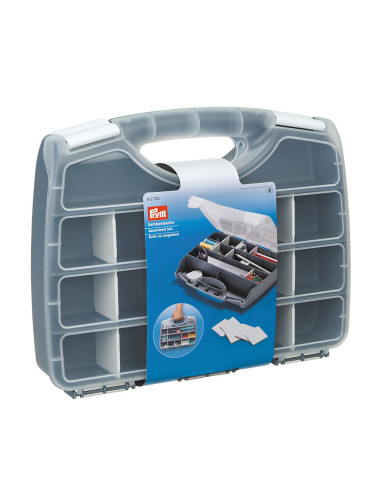 Caja de almacenamiento con compartimentos múltiples extraíbles