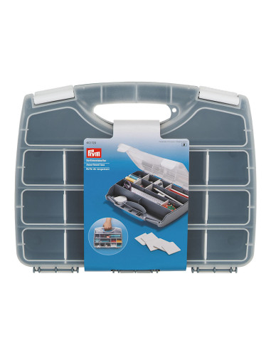 Caja de almacenamiento con compartimentos múltiples extraíbles