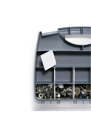 Caja de almacenamiento con compartimentos múltiples extraíbles